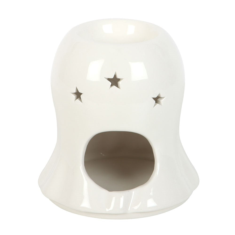 Candy Corn Ghost Ceramic Melt Warmer and Oil Burner