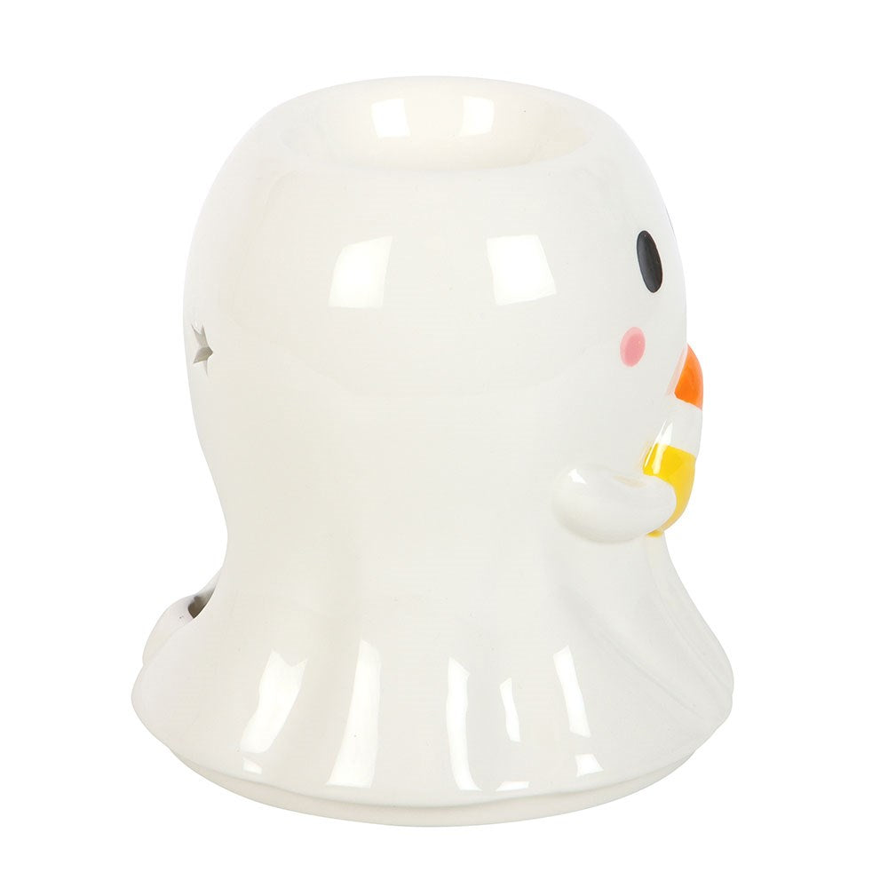Candy Corn Ghost Ceramic Melt Warmer and Oil Burner