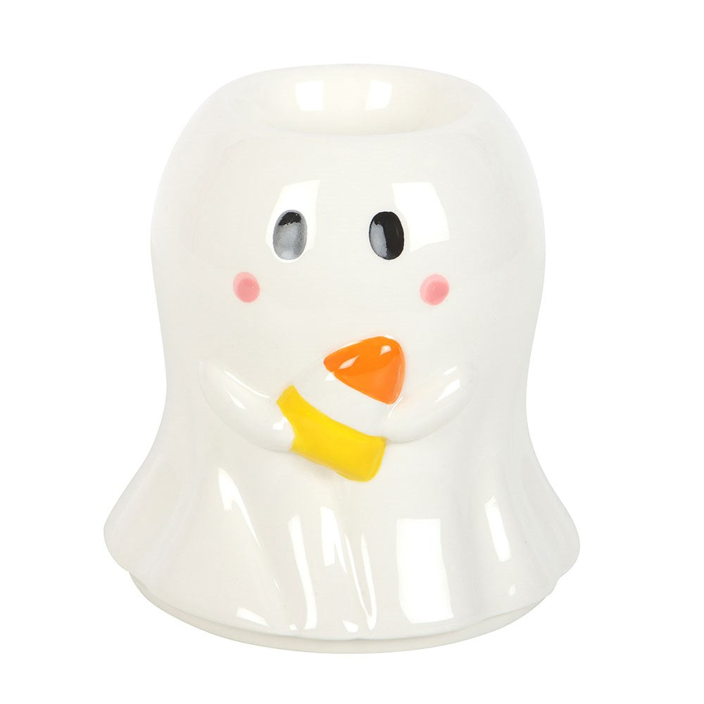 Candy Corn Ghost Ceramic Melt Warmer and Oil Burner