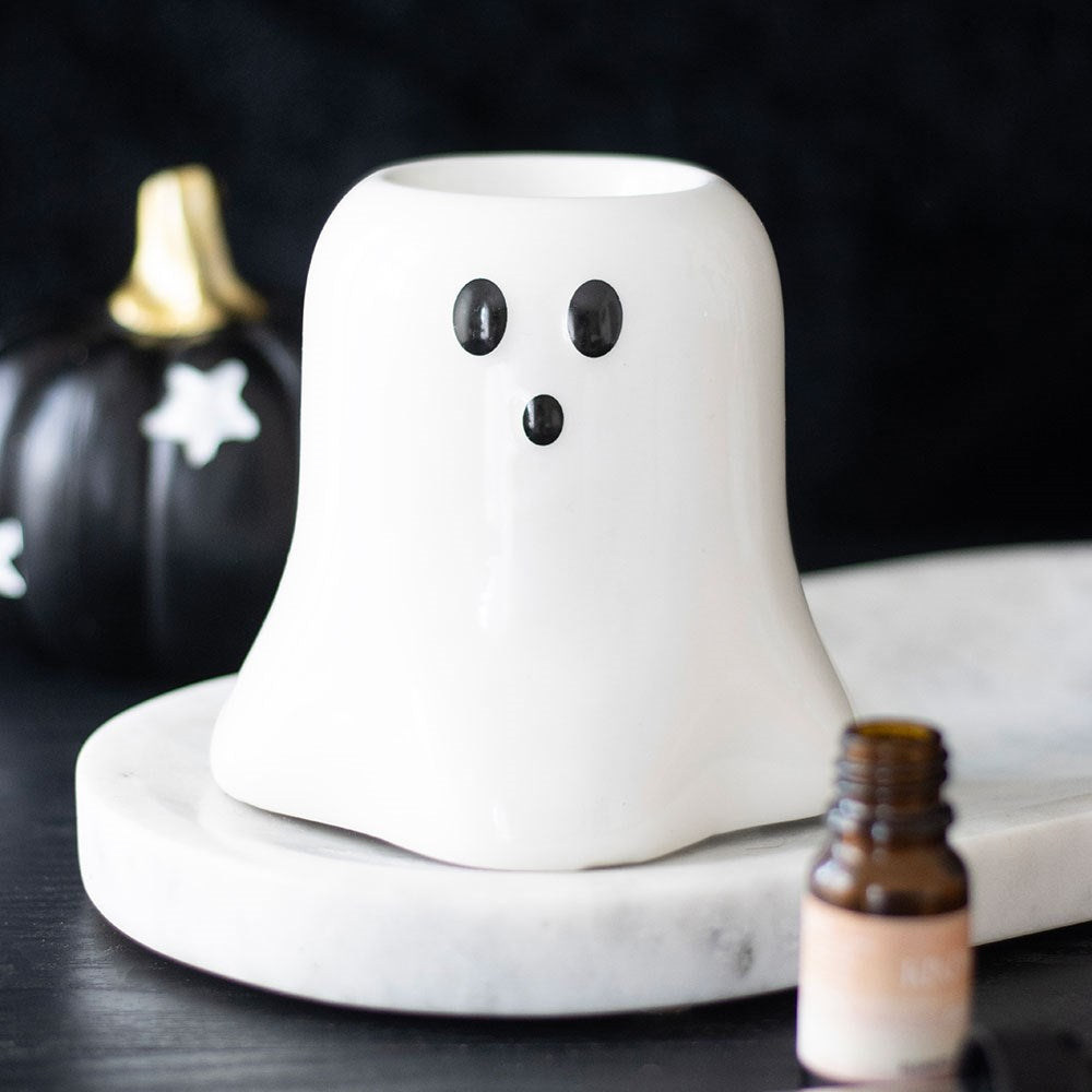 Hey Boo Ghost Ceramic Melt Warmer and Oil Burner