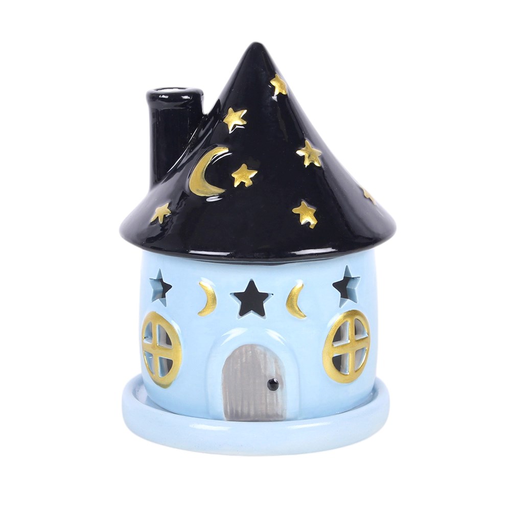 Celestial Cottage Ceramic Incense Cone Burner