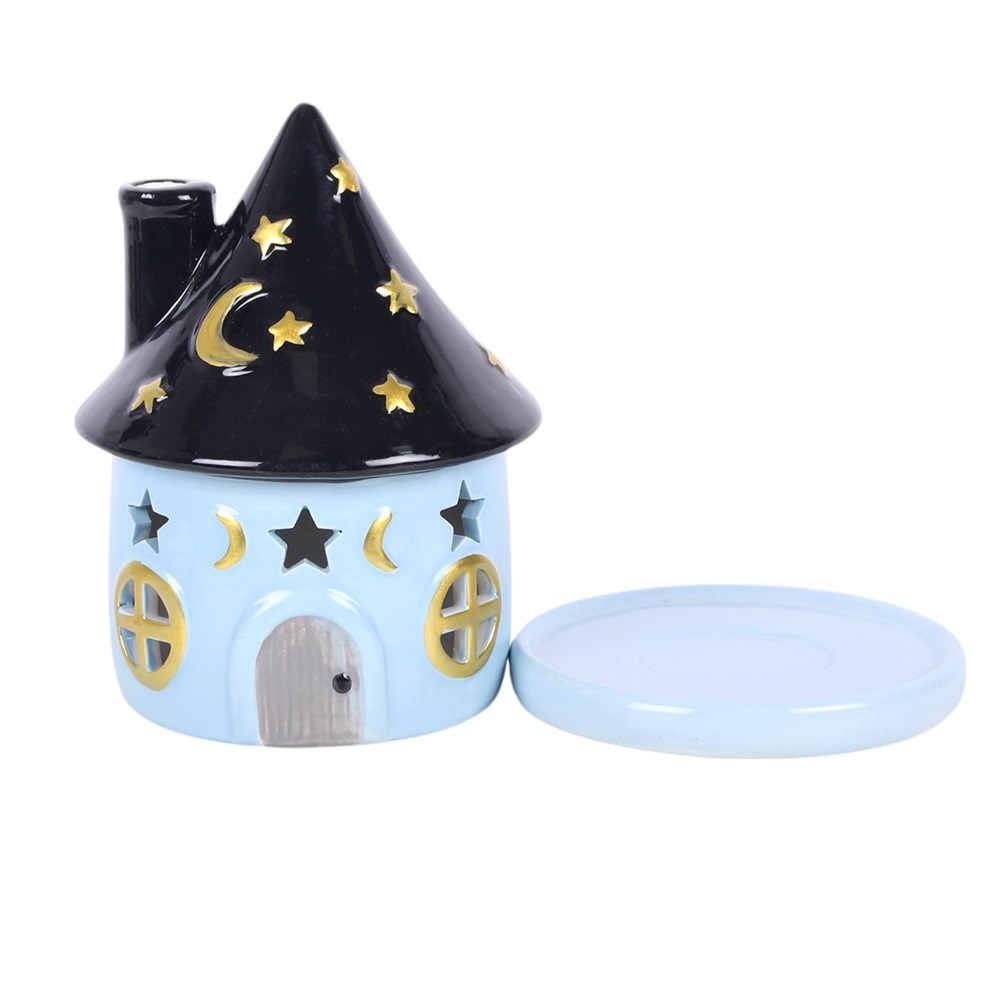 Celestial Cottage Ceramic Incense Cone Burner