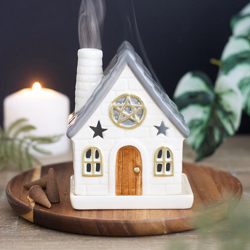 Stone Cottage Ceramic Incense Cone Burner