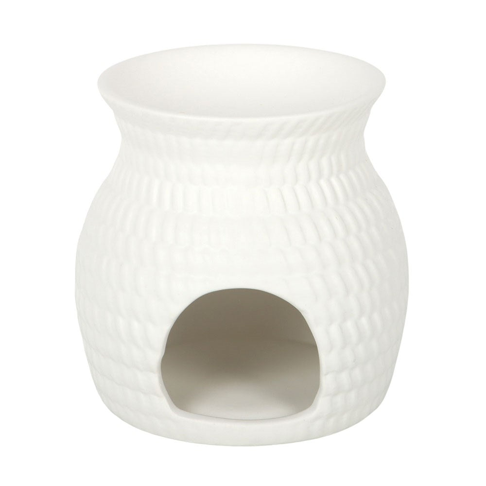 Woven Basket Effect Melt Warmer and Oil Burner