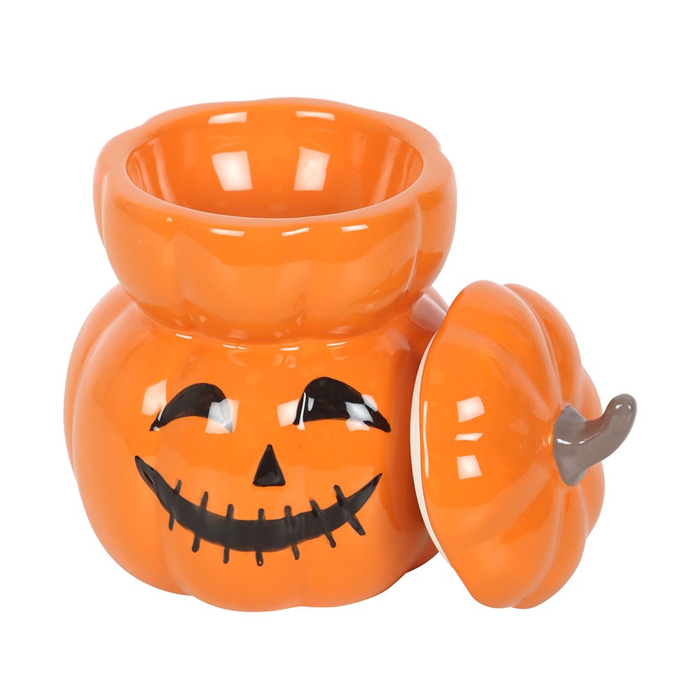Orange Double Pumpkin Melt Warmer and Oil Burner
