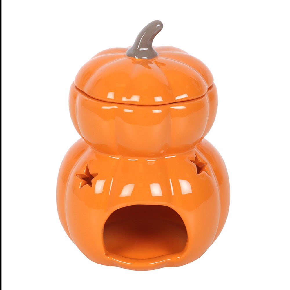 Orange Double Pumpkin Melt Warmer and Oil Burner