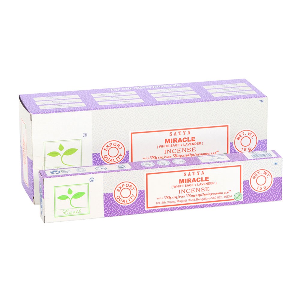 Miracle Satya 'Earth' Incense Sticks