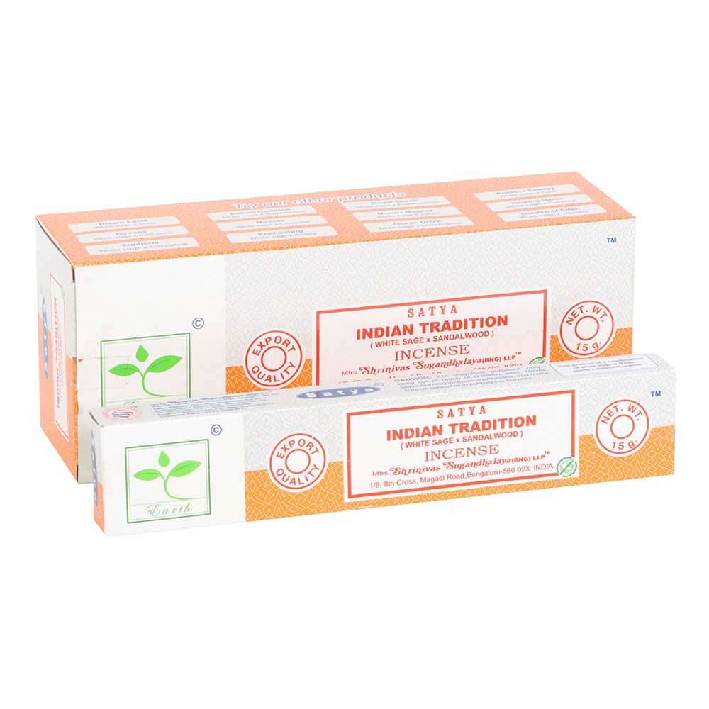 Indian Tradition Satya 'Earth' Incense Sticks