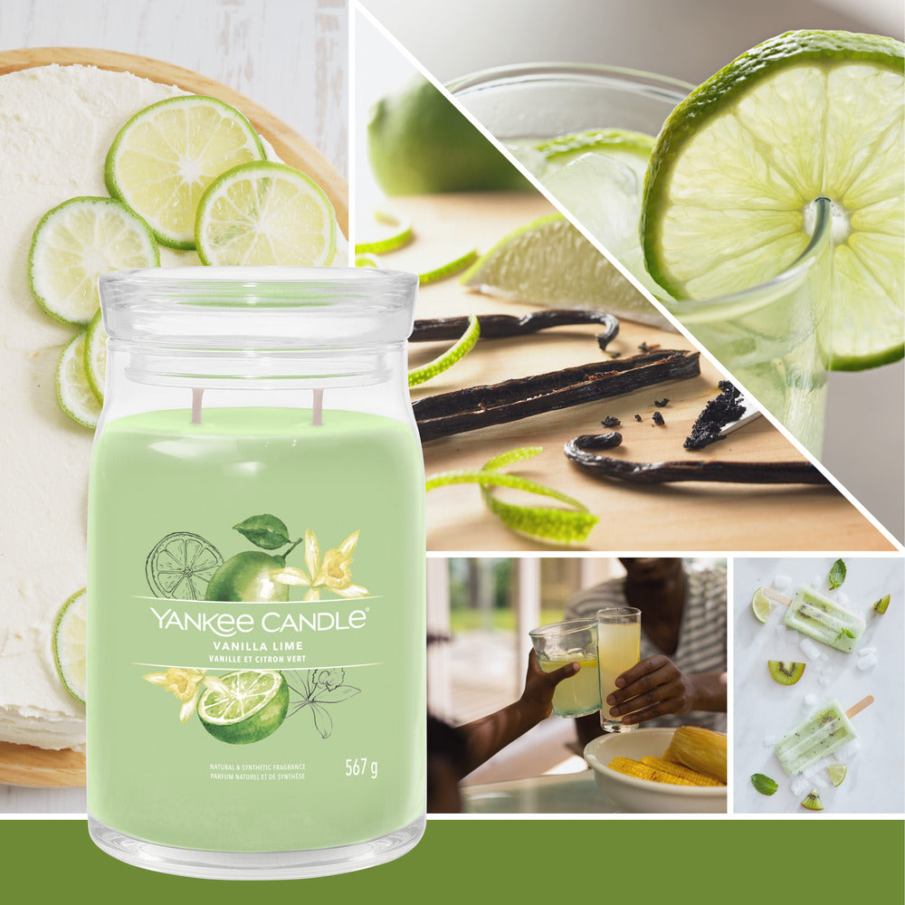 Vanilla Lime Signature Large Jar - SALE