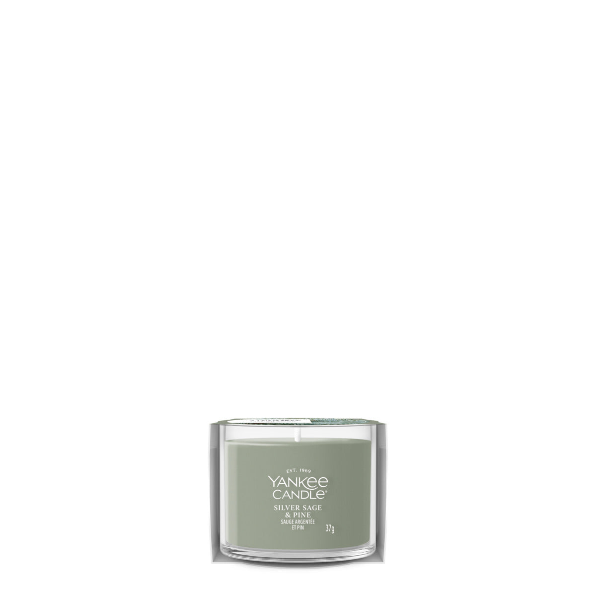 Silver Sage & Pine Signature Glass Votive
