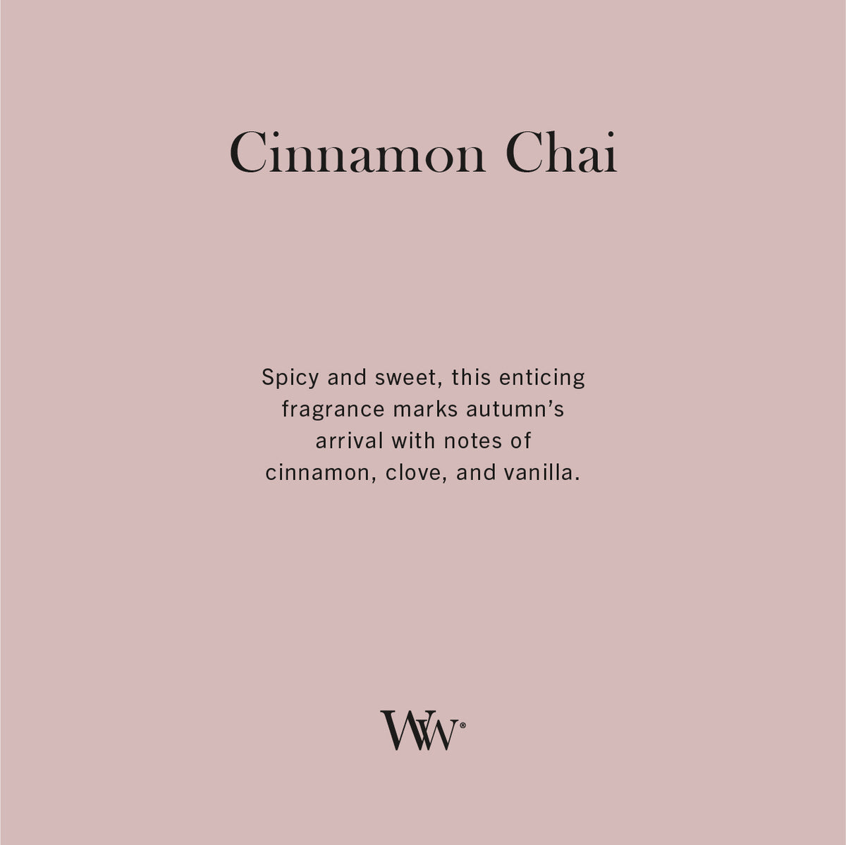 Cinnamon Chai WoodWick Ellipse Candle