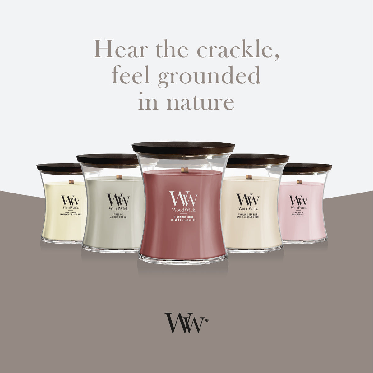Cinnamon Chai WoodWick Medium Hourglass Candle