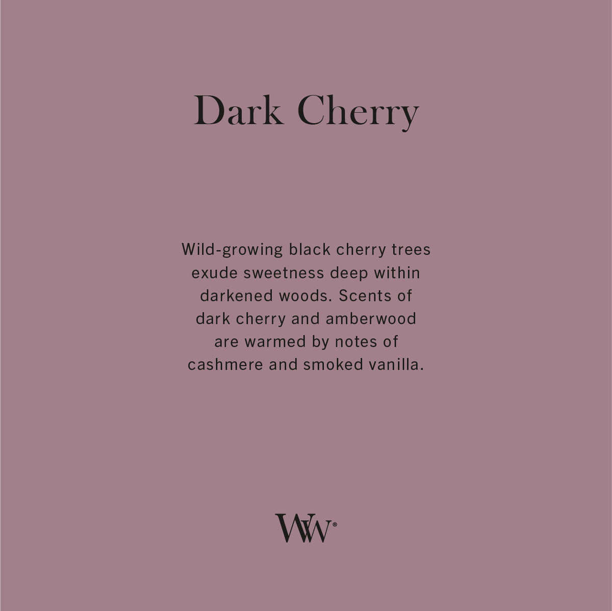 Dark Cherry WoodWick Ellipse Candle