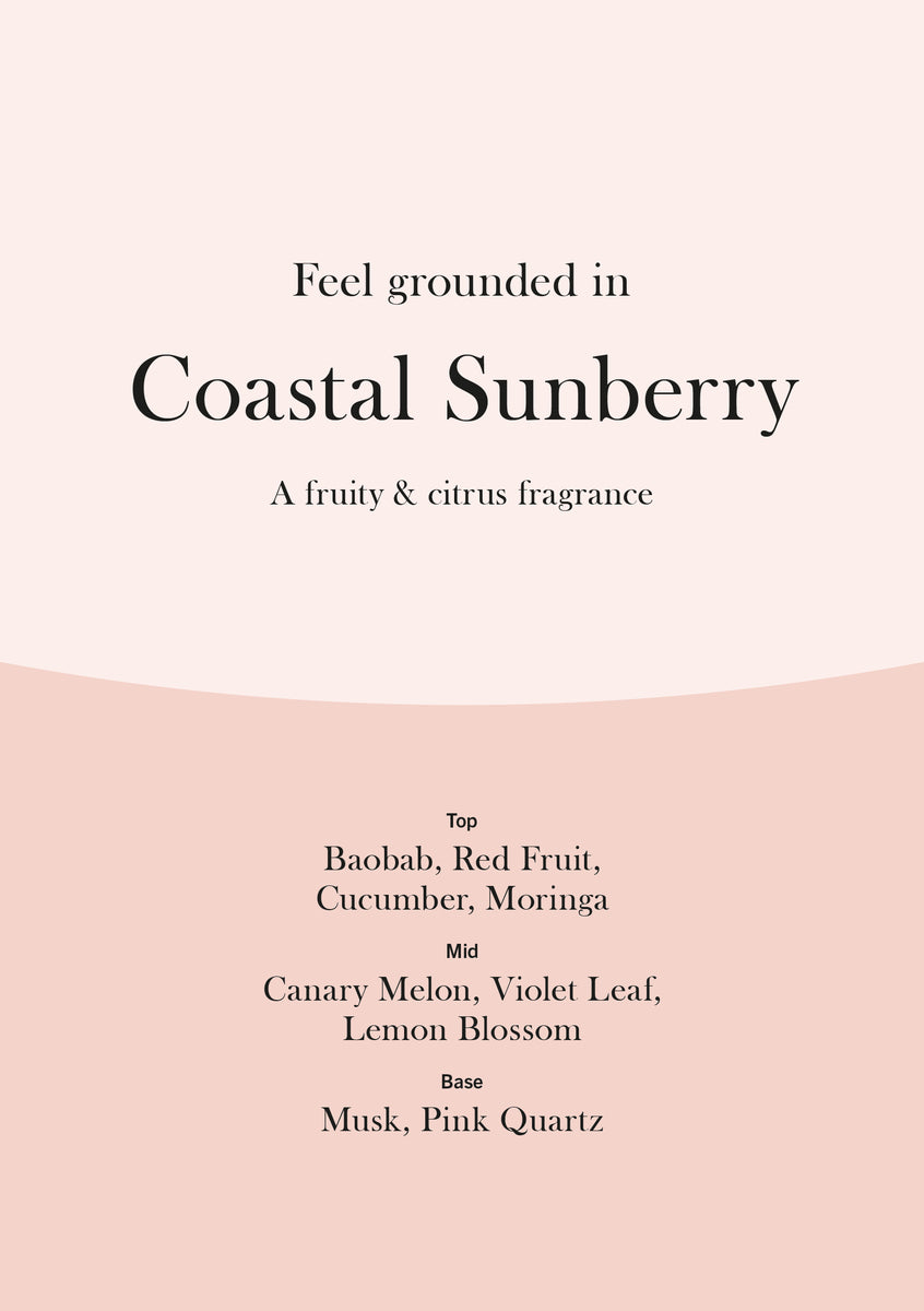 Coastal Sunberry WoodWick Large Hourglass Candle