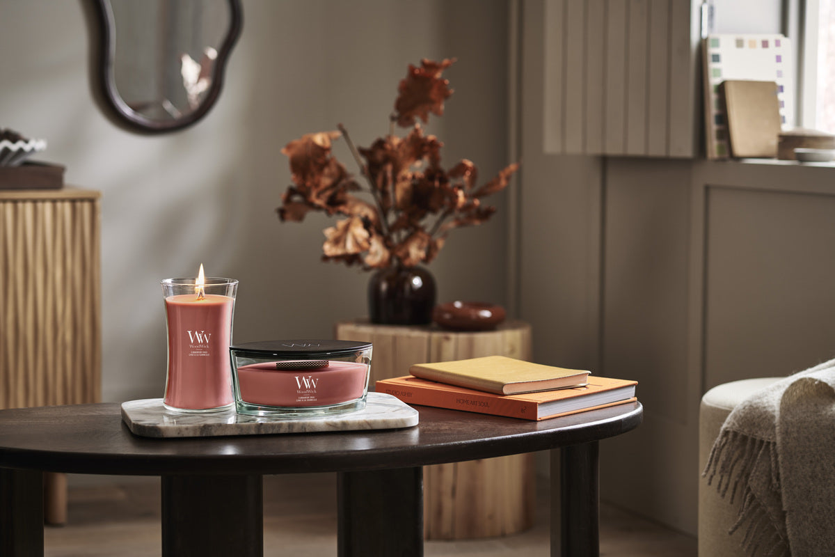 Cinnamon Chai WoodWick Ellipse Candle