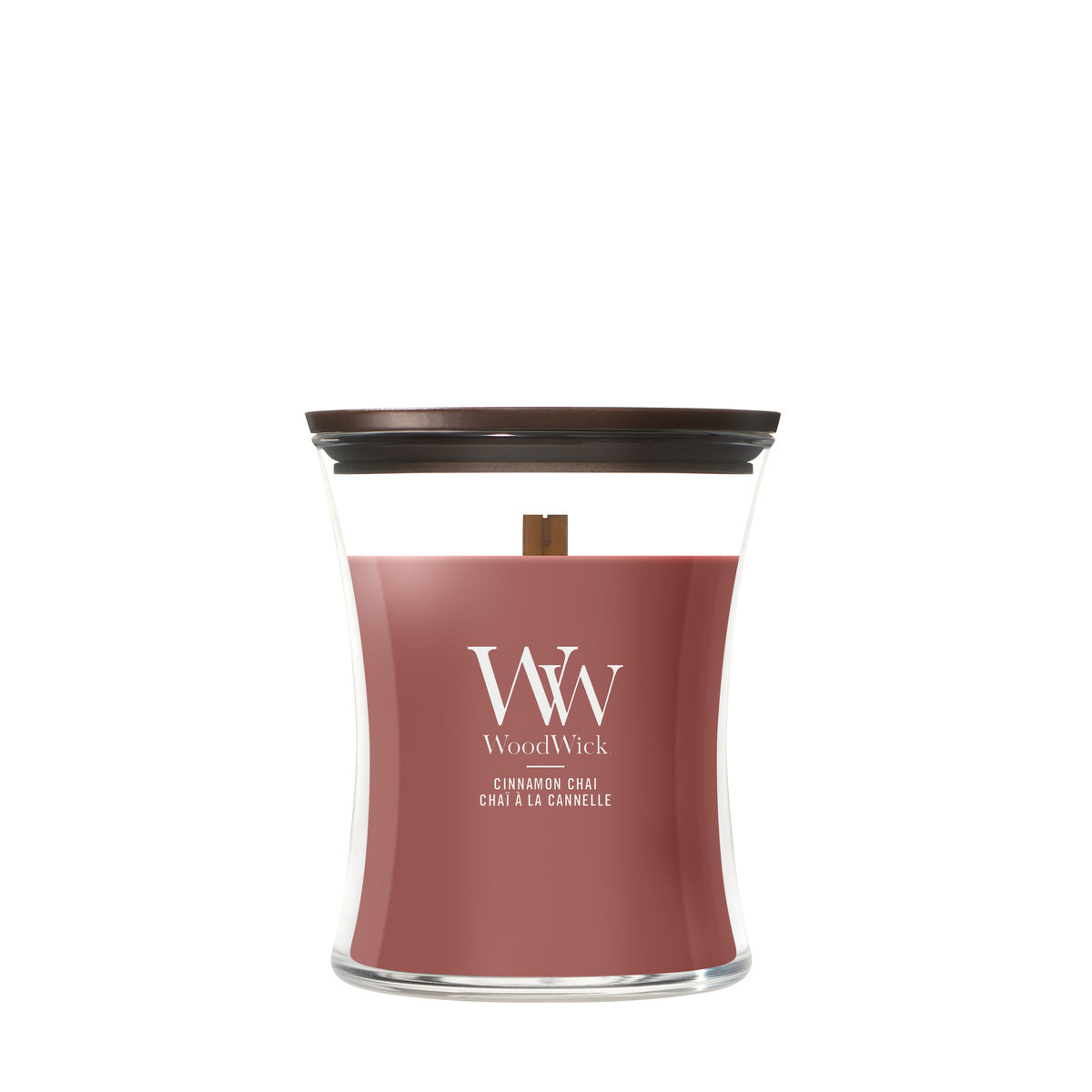 Cinnamon Chai WoodWick Medium Hourglass Candle