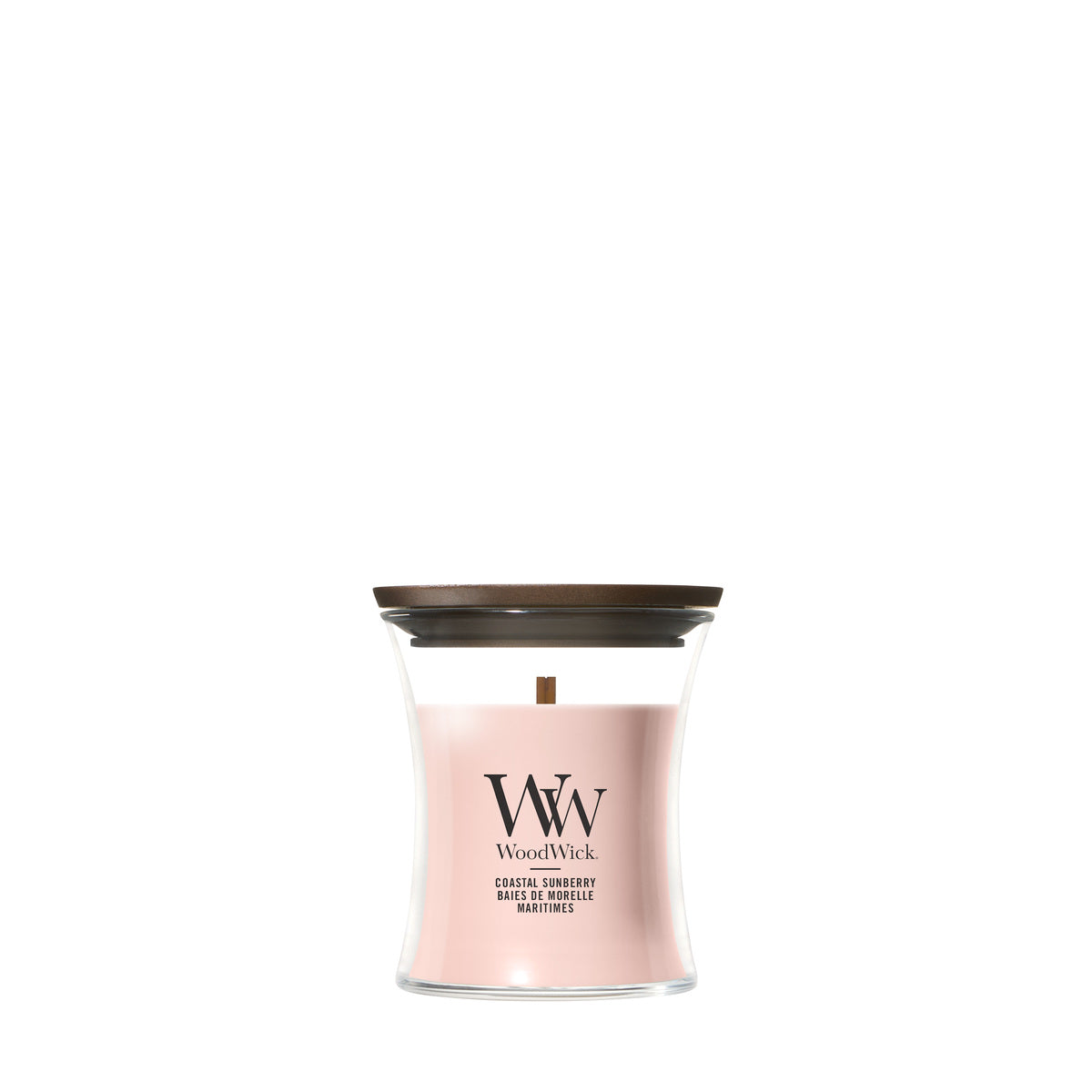 Coastal Sunberry WoodWick Mini Hourglass Candle -