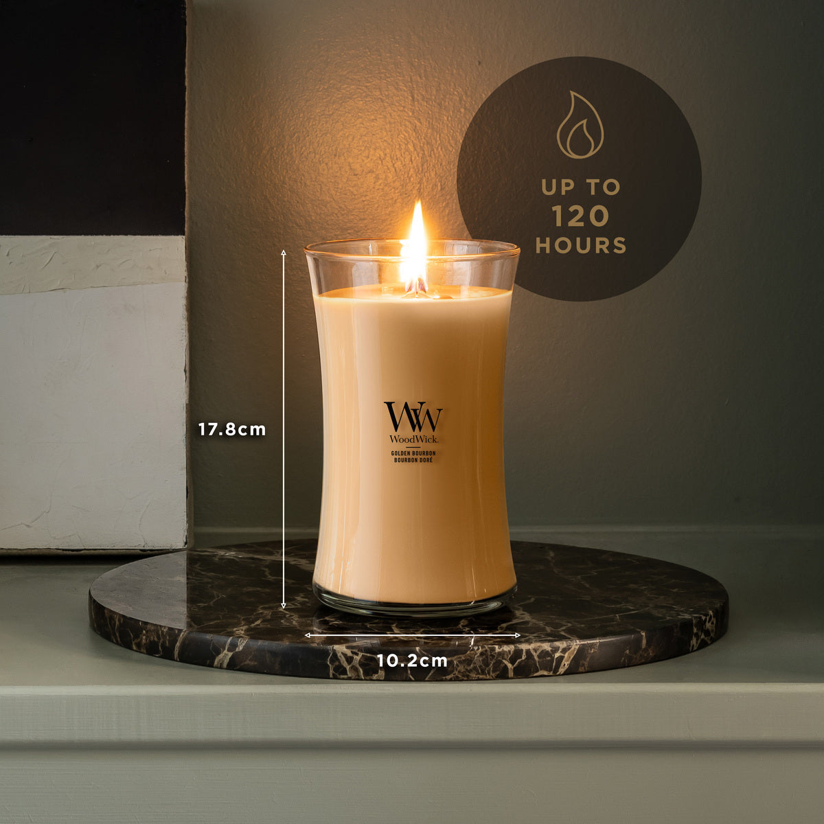Golden Bourbon - WoodWick Large Jar - SALE