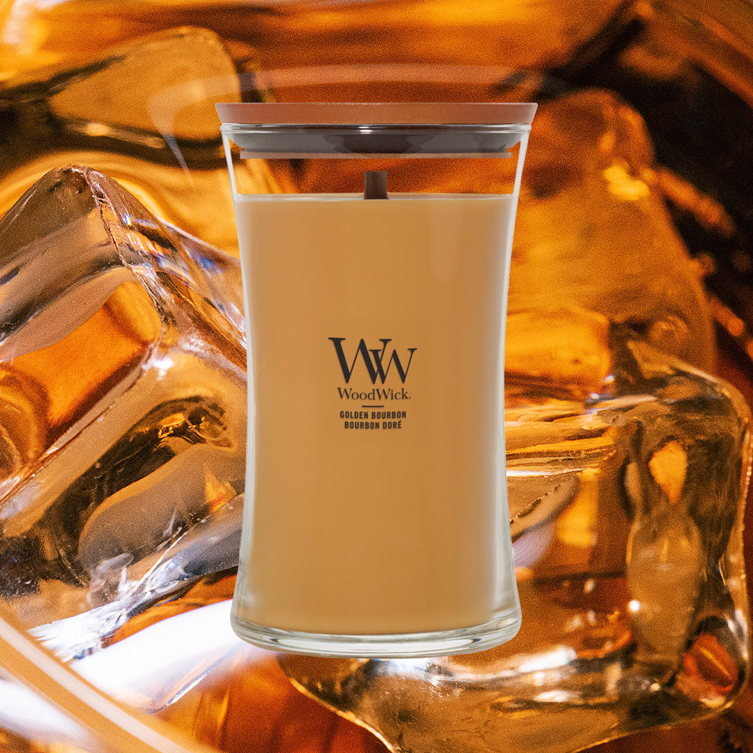 Golden Bourbon - WoodWick Large Jar - SALE