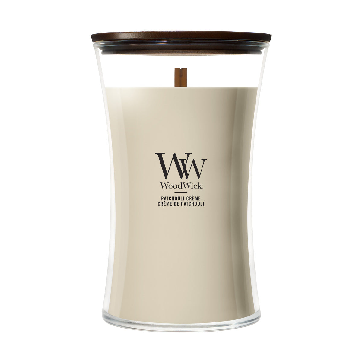 Patchouli Crème - WoodWick Large Jar - SALE