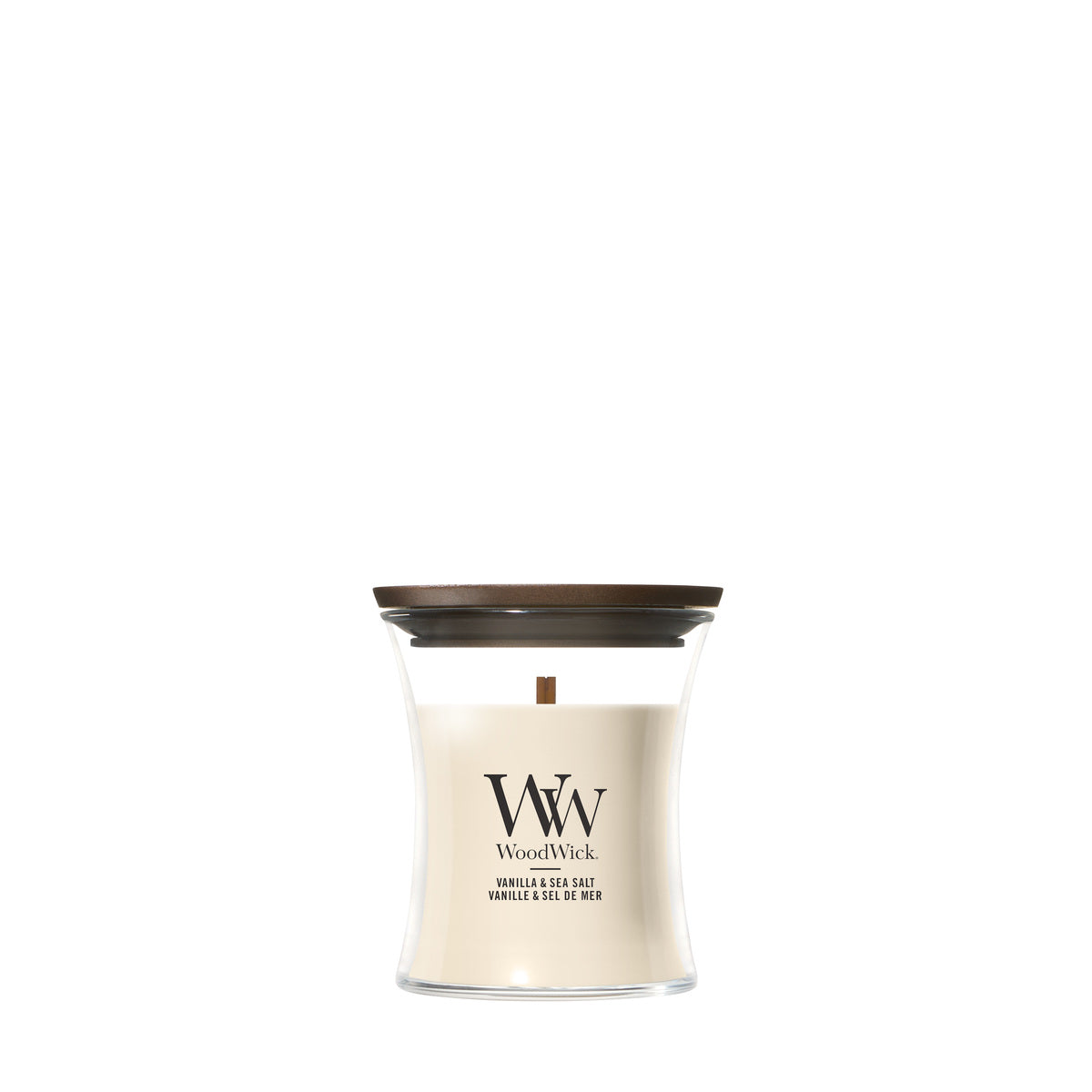 Vanilla & Sea Salt WoodWick Mini Hourglass Candle