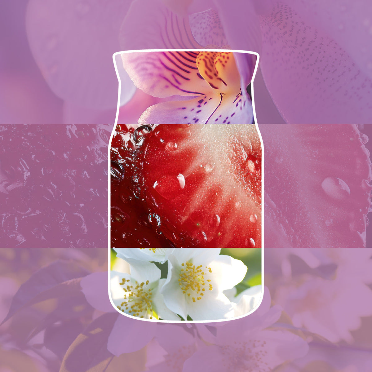Wild Orchid Mini Candle