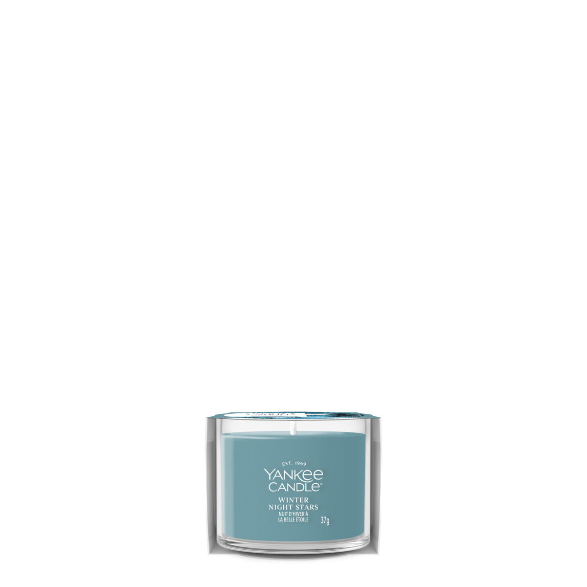 Winter Night Stars Mini Candle