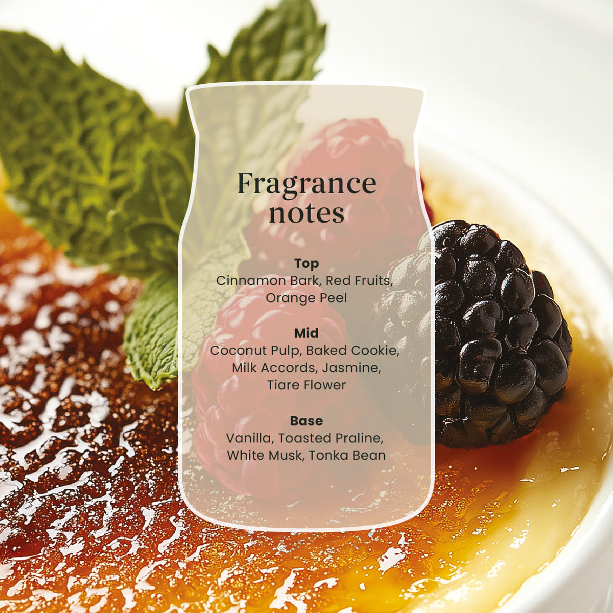 Vanilla Crème Brûlée Large Jar