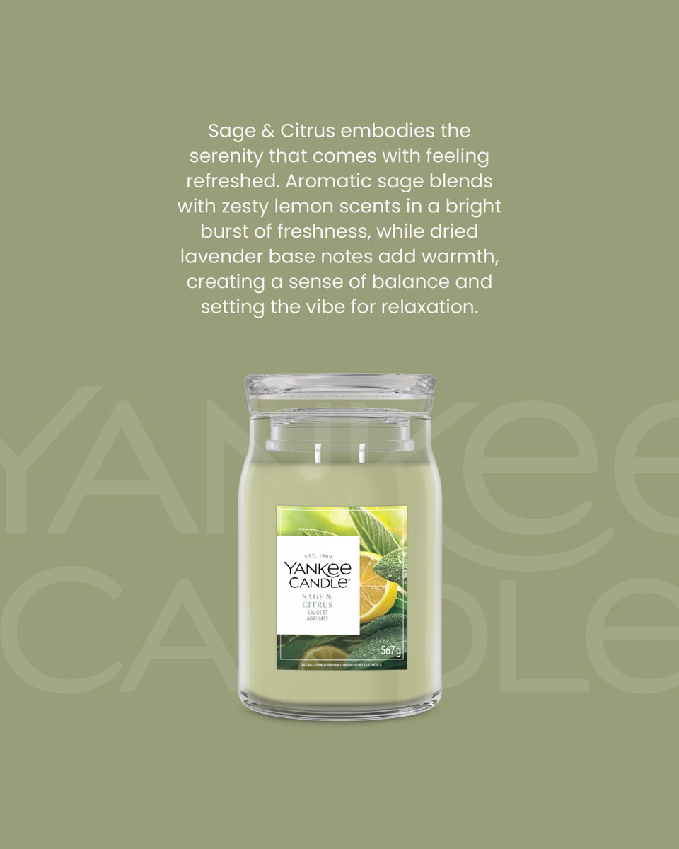 Sage & Citrus Large Jar