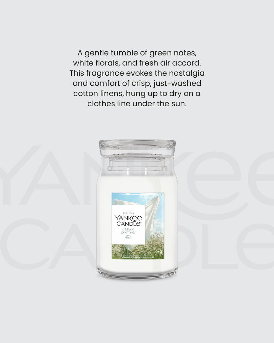 Clean Cotton Large Jar