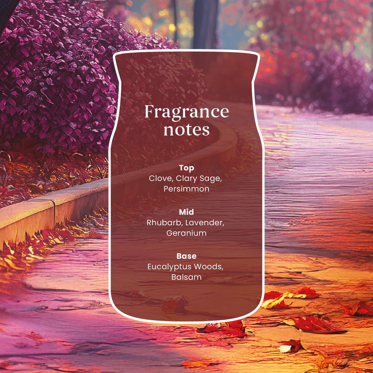 Autumn Daydream Large Jar