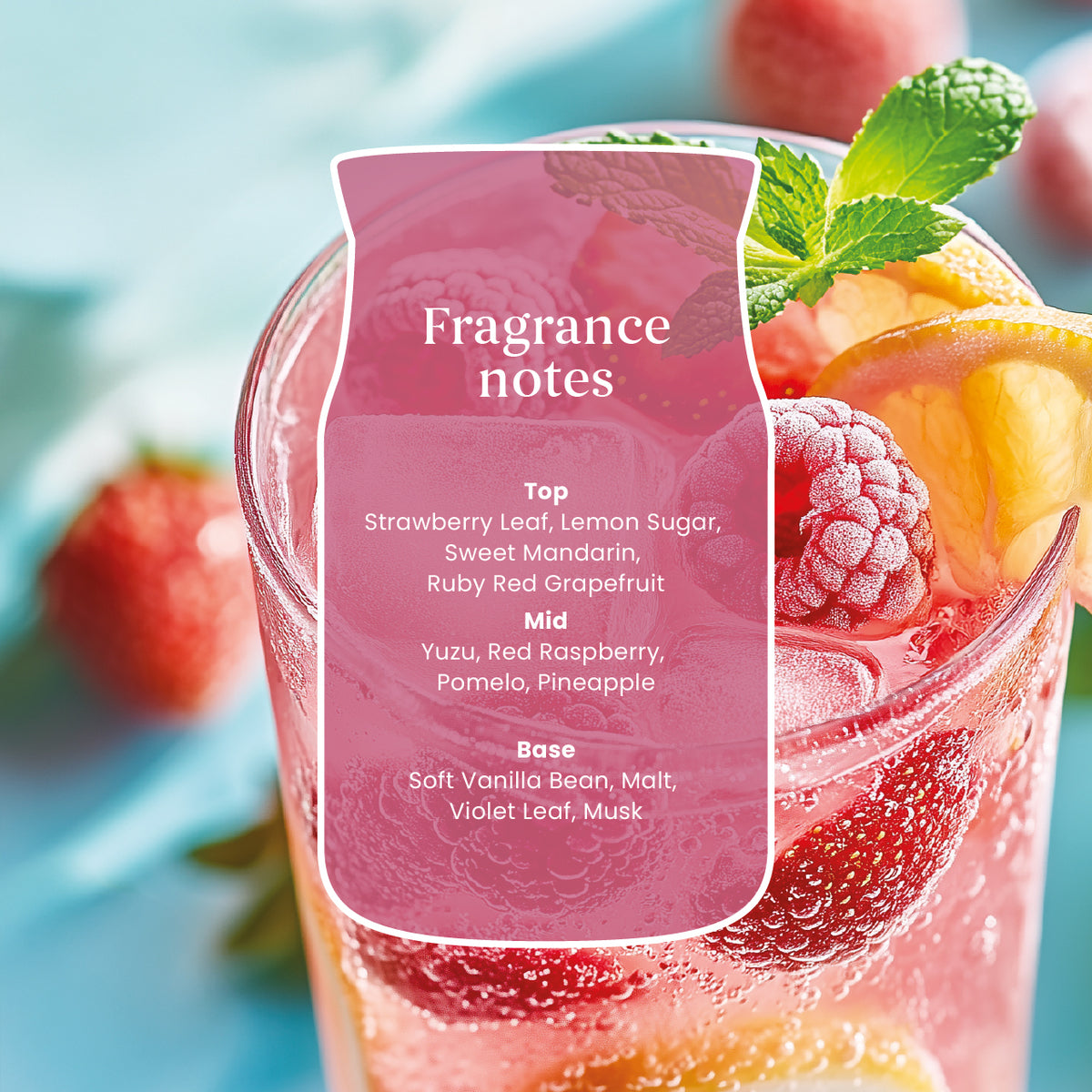 Iced Berry Lemonade  Large Jar