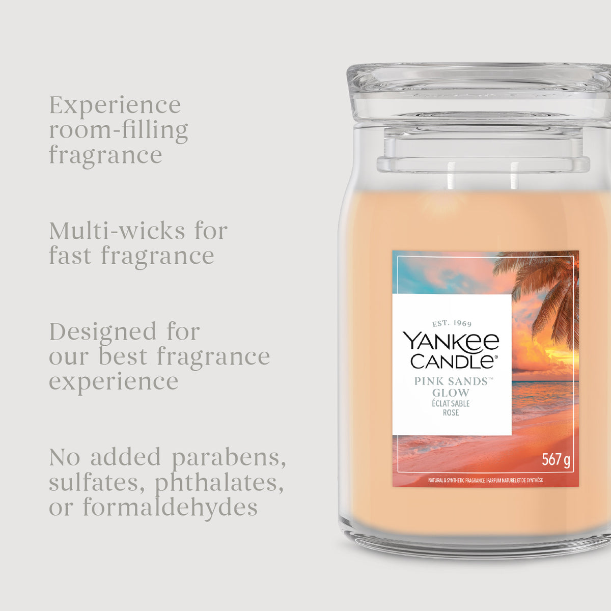 Pink Sands Glow Large Jar