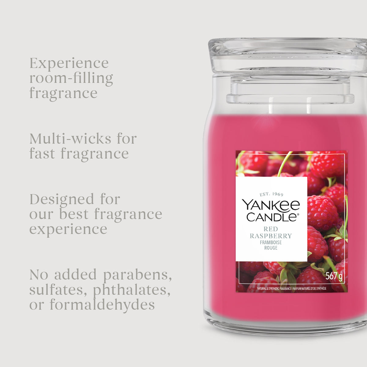 Red Raspberry Medium Jar