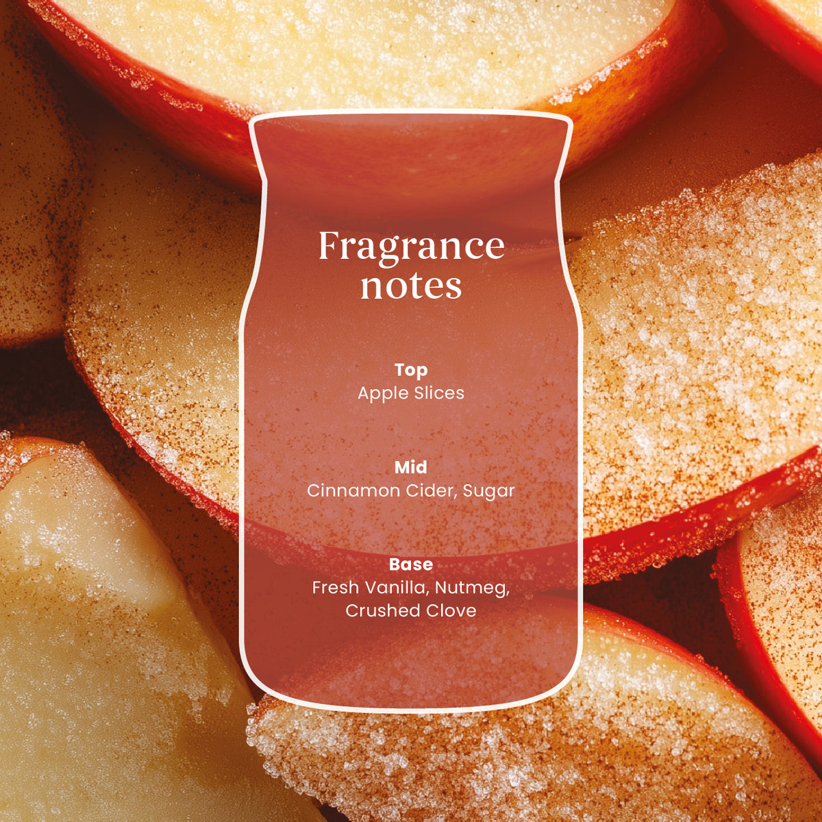 Sugared Cinnamon Apple Small Jar