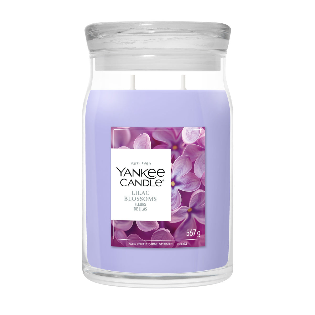 Lilac Blossoms Large Jar