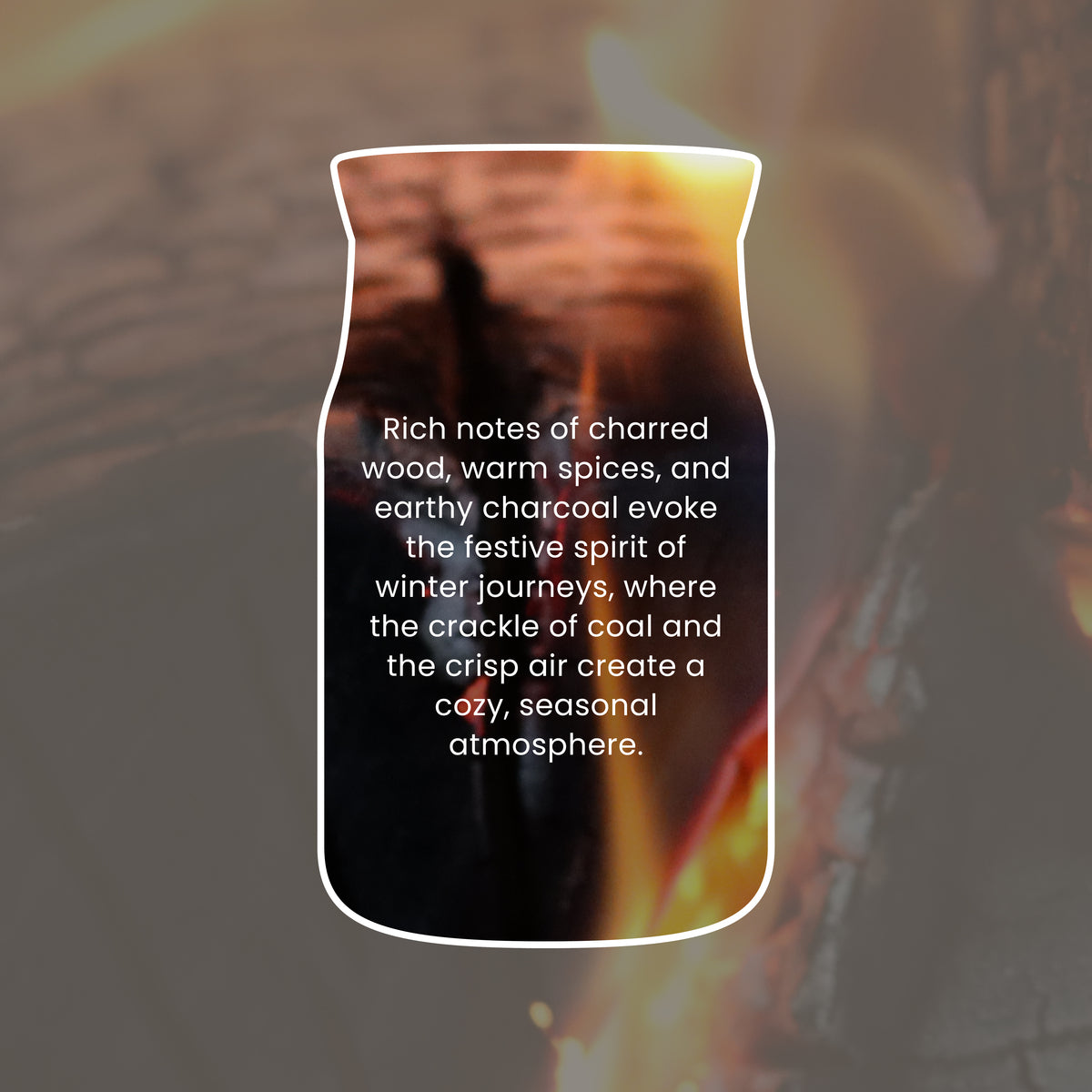 Crackling Embers Medium Jar