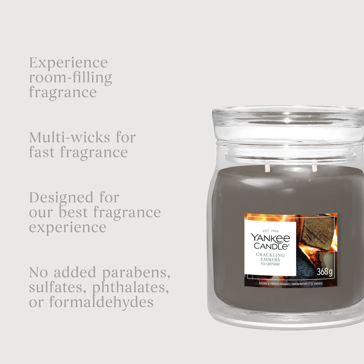 Crackling Embers Medium Jar