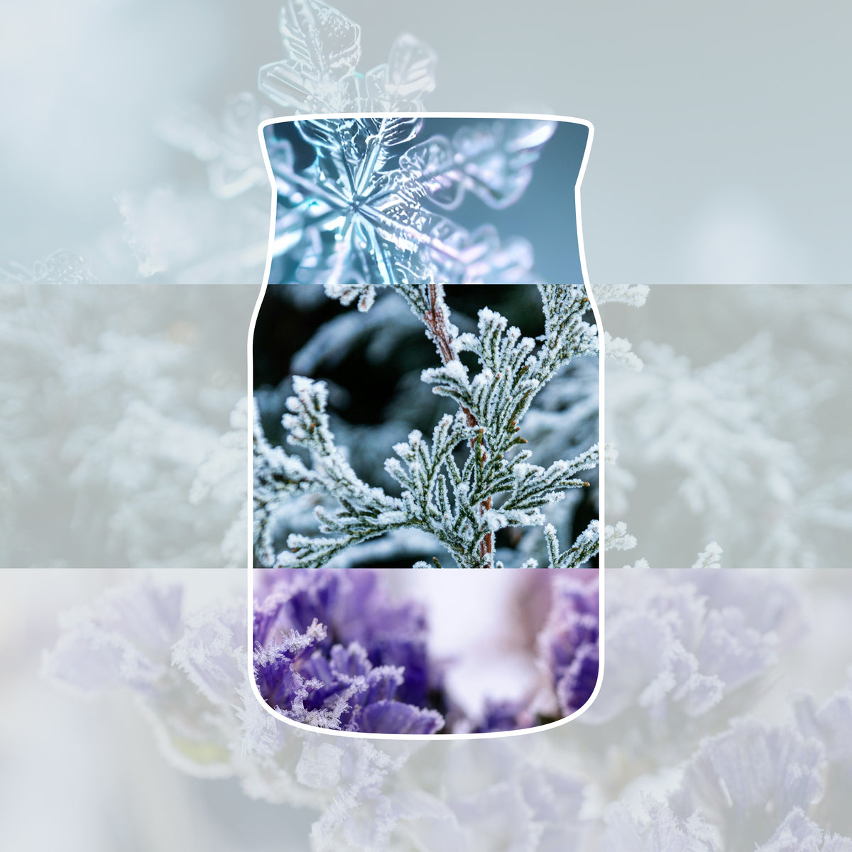 Snow Kissed Pine Small Jar