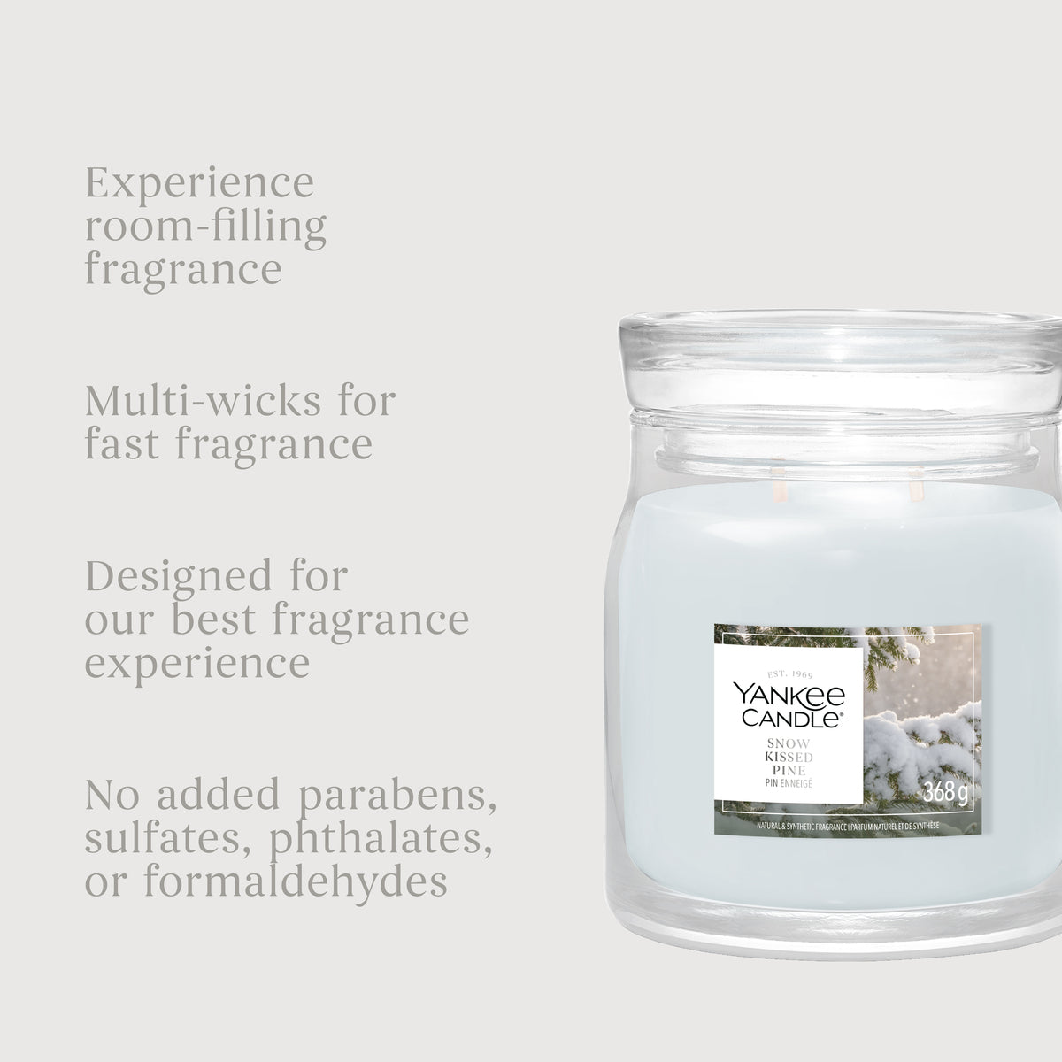Snow Kissed Pine Medium Jar