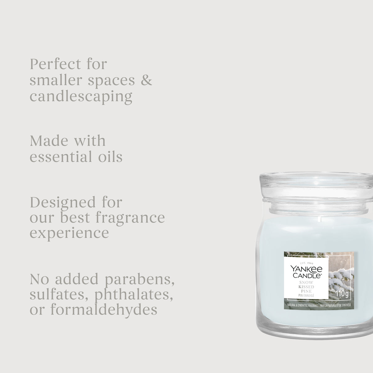 Snow Kissed Pine Small Jar