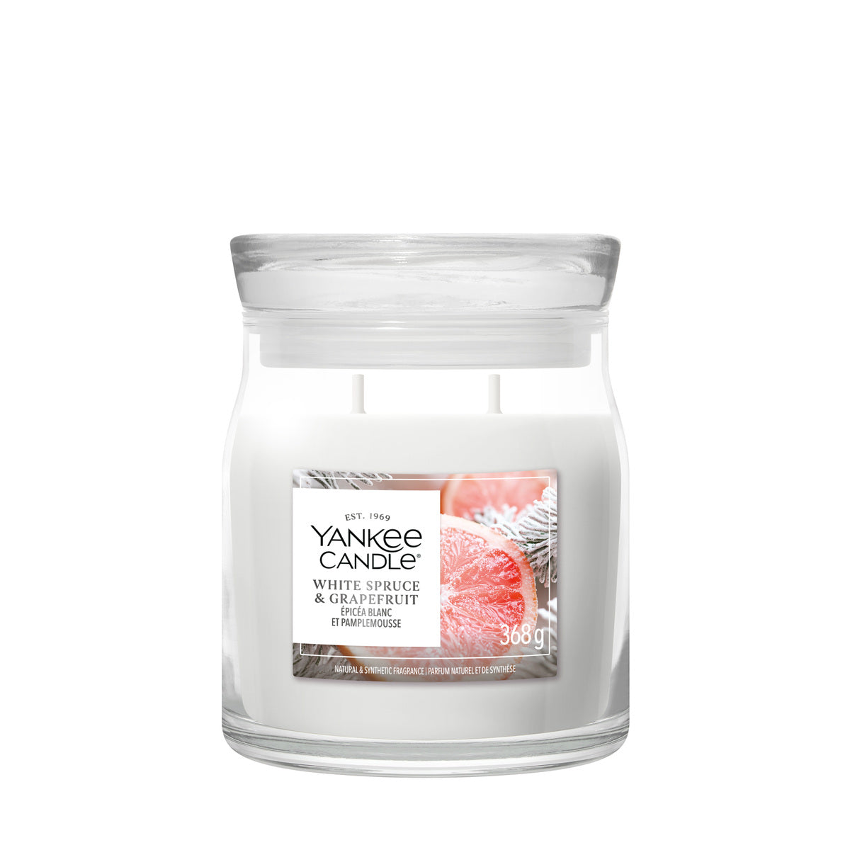 White Spruce & Grapefruit Medium Jar