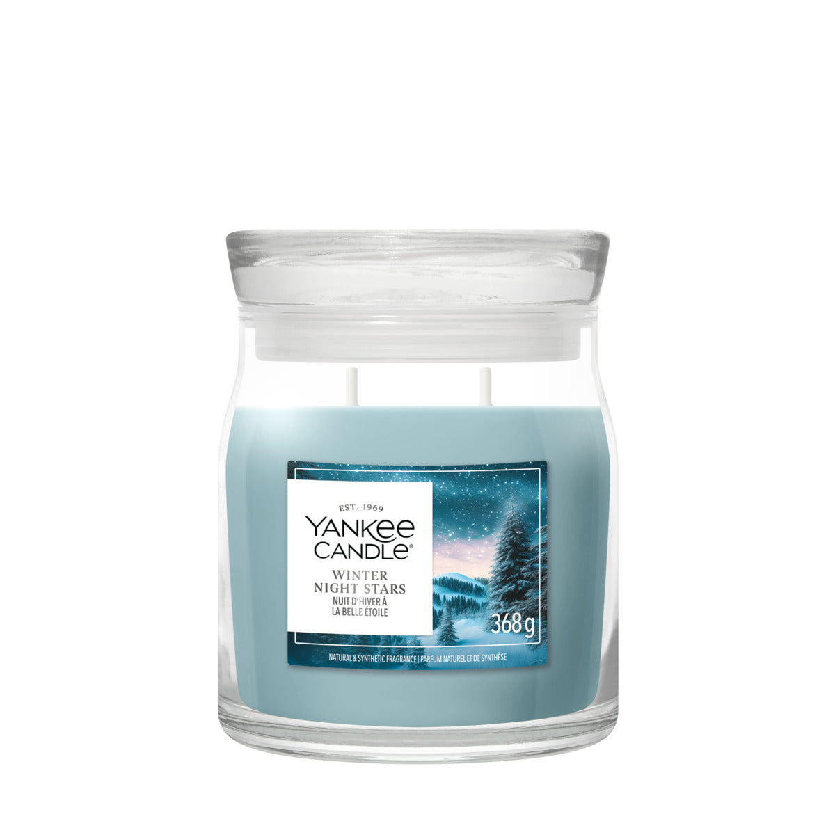 Winter Night Stars Medium Jar