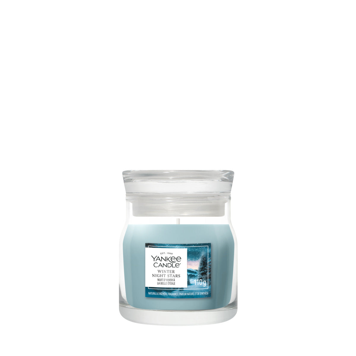 Winter Night Stars Small Jar