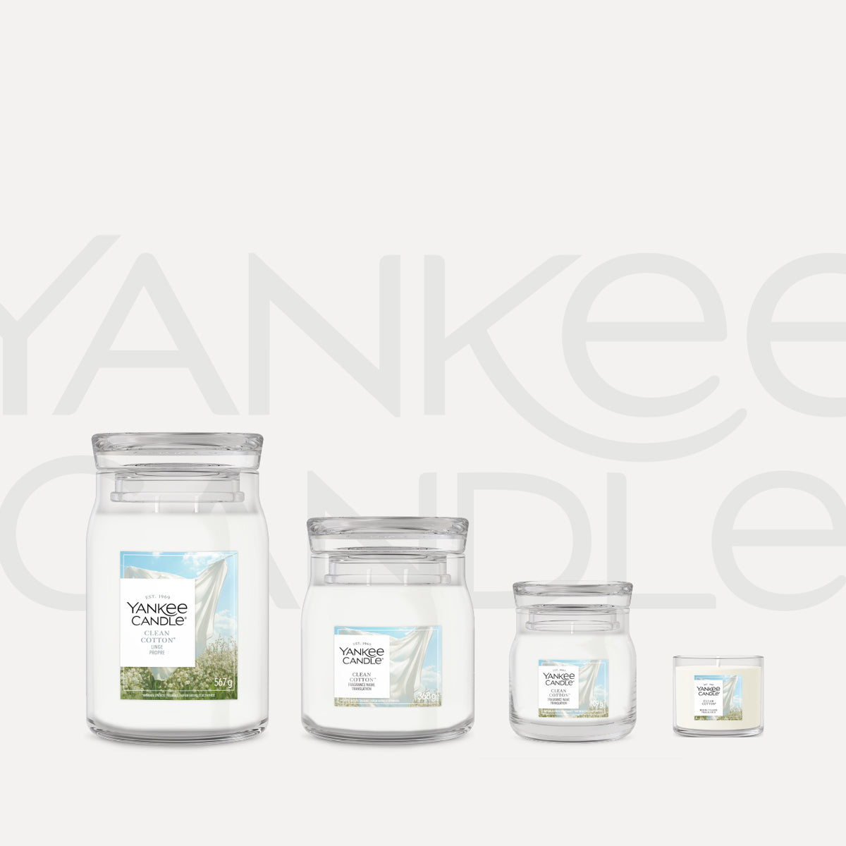 Clean Cotton Medium Jar