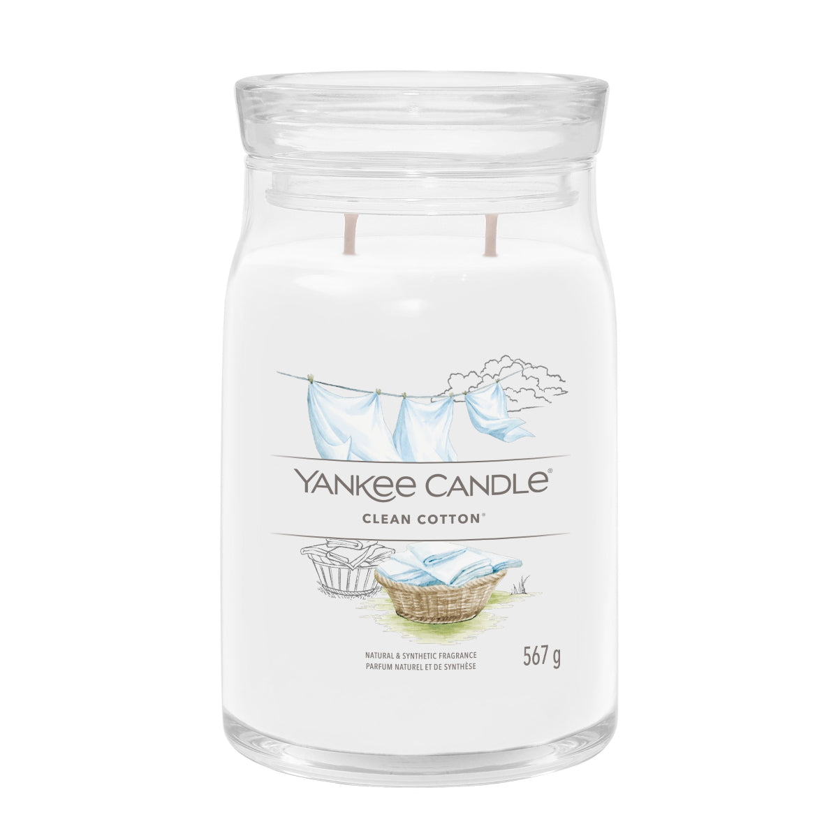 Clean Cotton Signature Large Jar - SALE