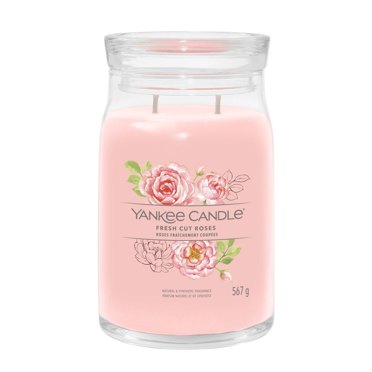 Fresh Cut Roses Signature Large Jar - SALE