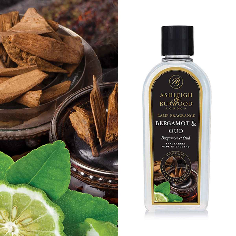 Bergamot & Oud 500ml Lamp Fragrance