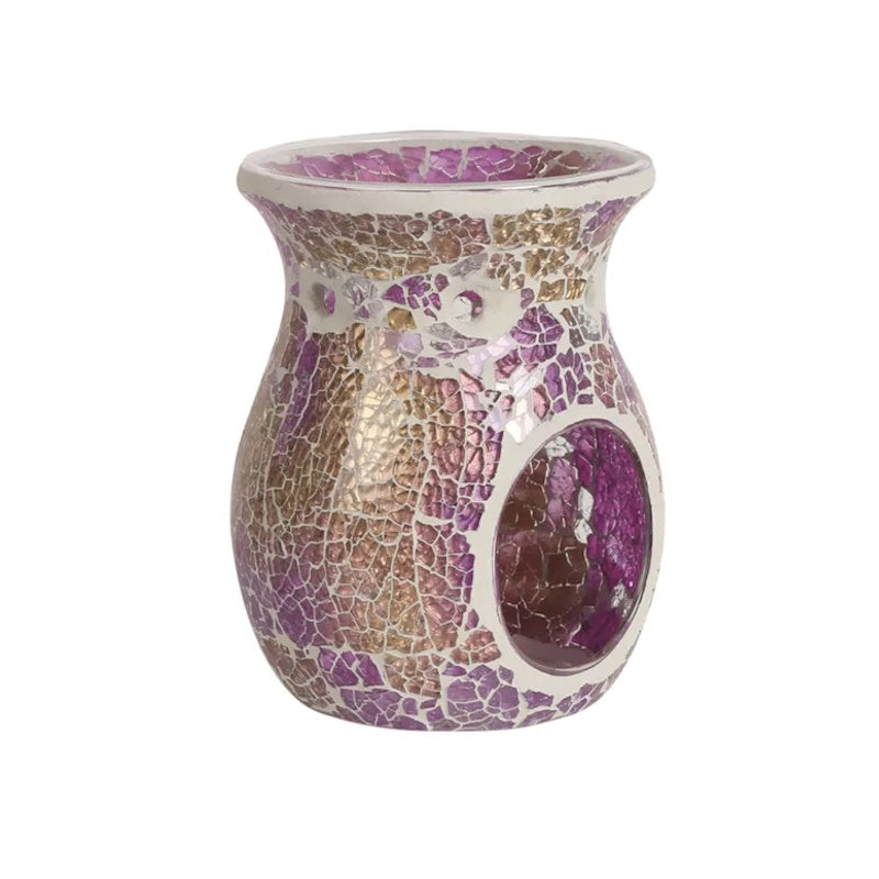 Wax Melter - Purple & Gold Crackle - SUMMER SALE