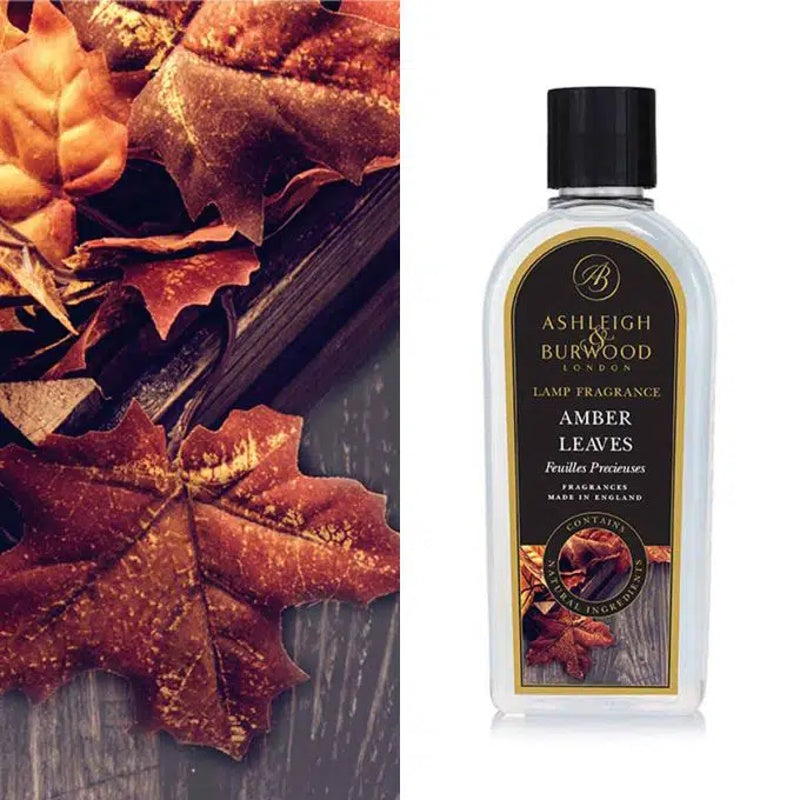 Amber Leaves 500ml Lamp Fragrance